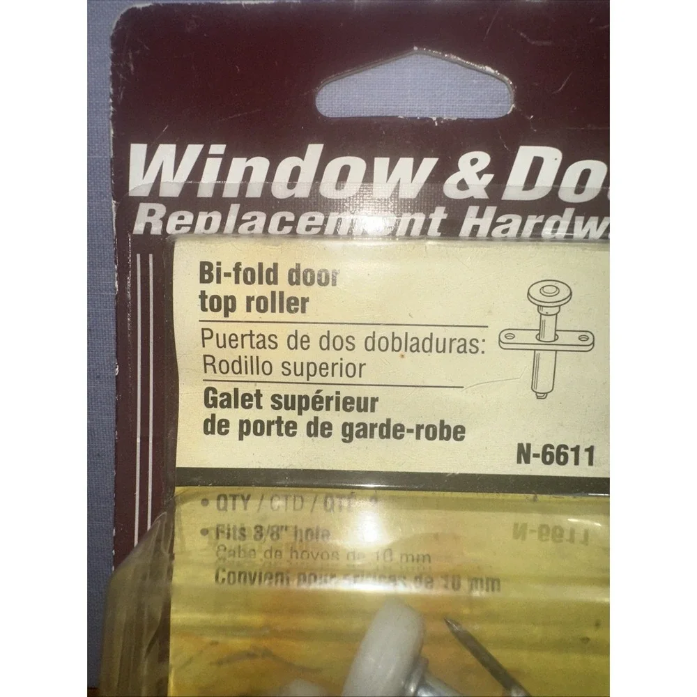Prime Line Window And Door Bifold Door Top-Roller Replacement Hardware N-6611